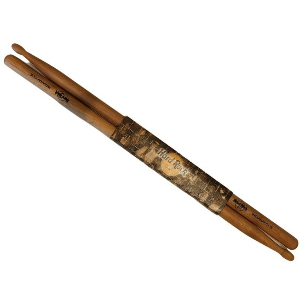 Hard Rock Cafe Indianapolis Indiana Drum Sticks Musical Instruments New